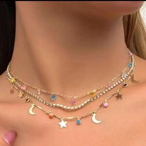 Stackable necklace A178